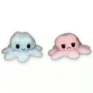 Reversible Octopus Toy Mini Plush Stuffed Animal